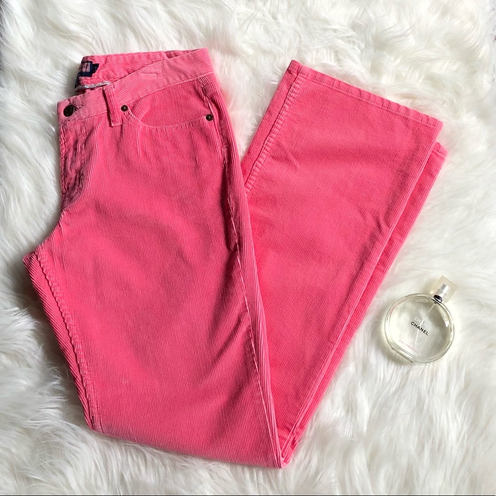 Vineyard Vines Pink Corduroy Pants 6
